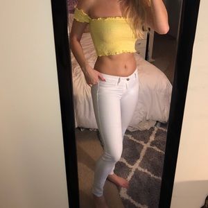 White Hollister Jeans